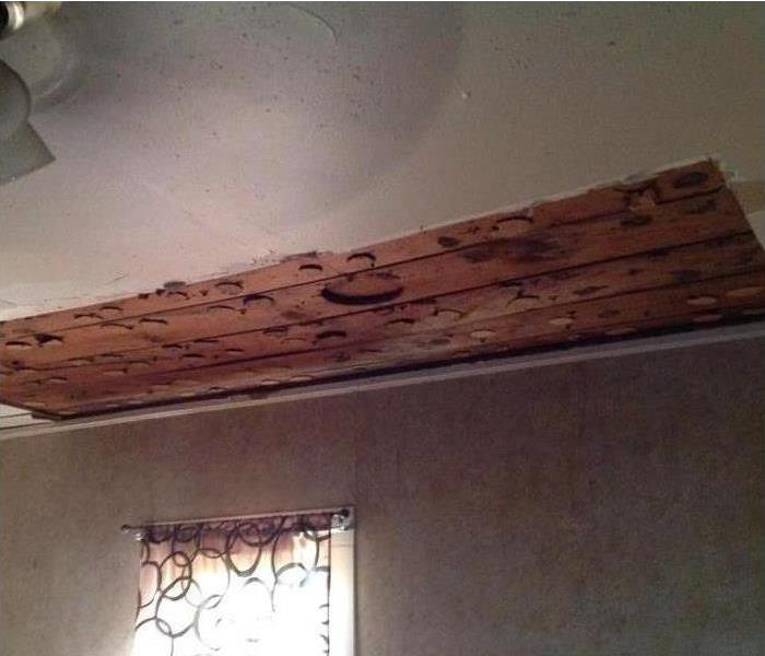 repaired ceiling